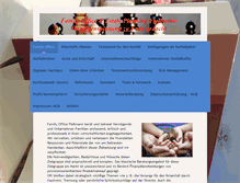 Tablet Screenshot of family-office-online.de